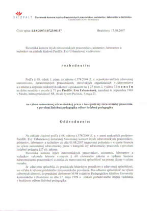 licencia L1Aa